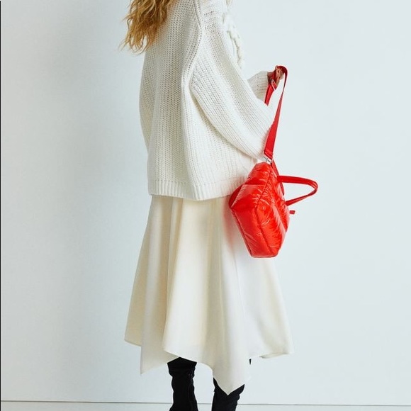 H&M off white circle midi skirt - Picture 2 of 7